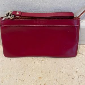 Kate Spade Red Patent Leather Clutch